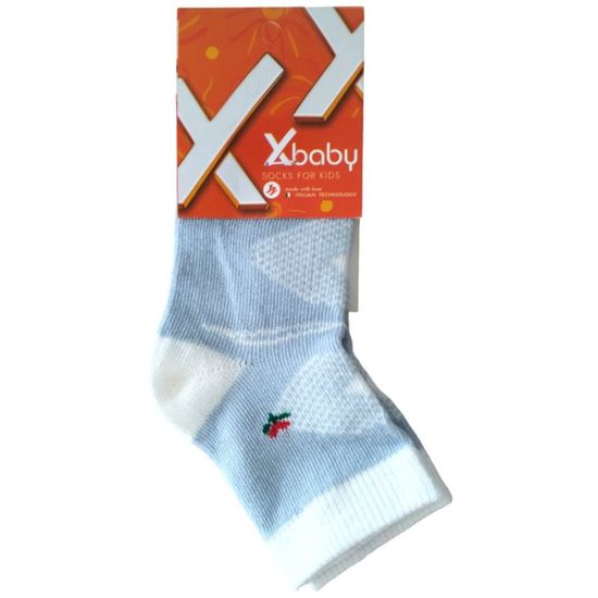Носки детские X-BABY int-3, светло синий, размер 19-22