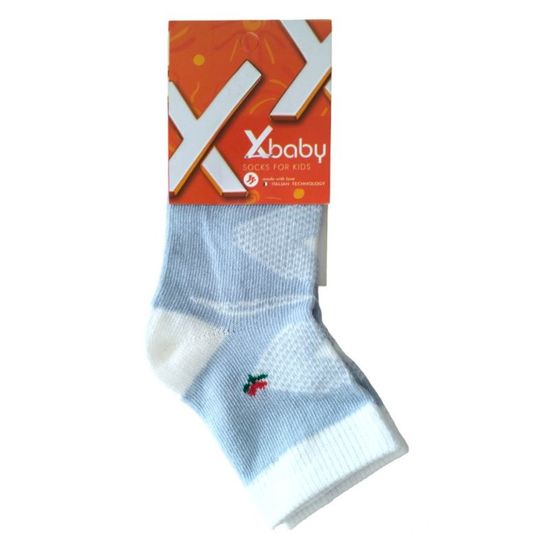 Носки детские X-BABY int-3, светло синий,  размер 23-26