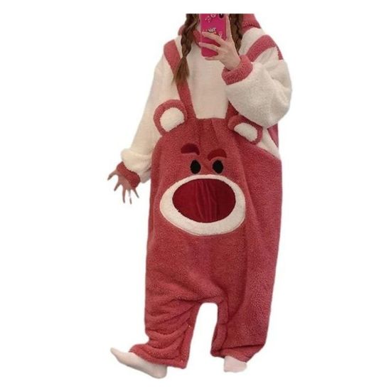 Pijama Urs, cu butoane, PA118, L, 2 image