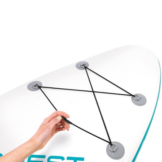 Placa pentru SUP surfing INTEX  Aqua Quest 320, pompa, vasla, geanta, 320 x 81 x 15 cm, pana la 150 kg, 6 image