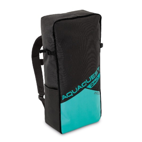 Доска для сап сёрфинга INTEX Aqua Quest 240, насос, весло, сумка, 244 x 76 x 13 см, до 90 кг, изображение 13