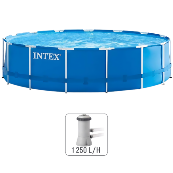 Бассейн INTEX METAL FRAME, металлический каркас, 305 х 76 см, 4485 л, изображение 3