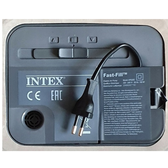 Pat gonflabil INTEX Velur Ultra Plush cu pompa incorporata 220V, 152 x 203 x 46 cm, pana la 272 kg, 9 image