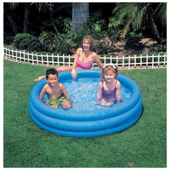 Детский надувной бассейн INTEX Кристалл, 330 л, 2+, 147 х 33 см, изображение 3