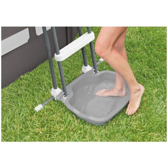 Cadita de piscina din plastic INTEX  pentru clatire picioare, 56 х 46 х 9 cm, 3 image