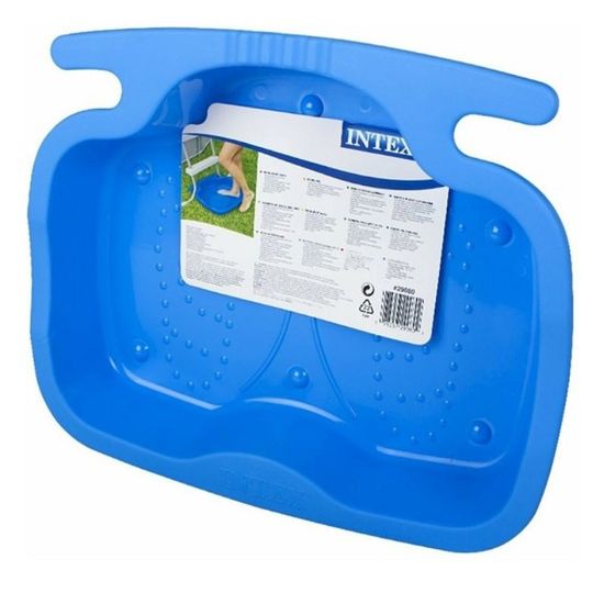 Cadita de piscina din plastic INTEX  pentru clatire picioare, 56 х 46 х 9 cm, 4 image