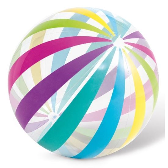 Надувной мяч INTEX пляжный, Д 107см, изображение 2