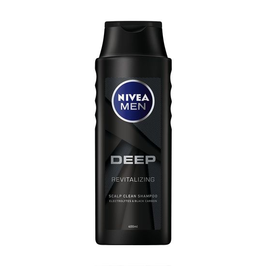 Шампунь для волос NIVEA MEN Deep, с активированным углем, 400 мл