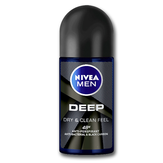 DEO Roll-on NIVEA Deep Men, 50 мл