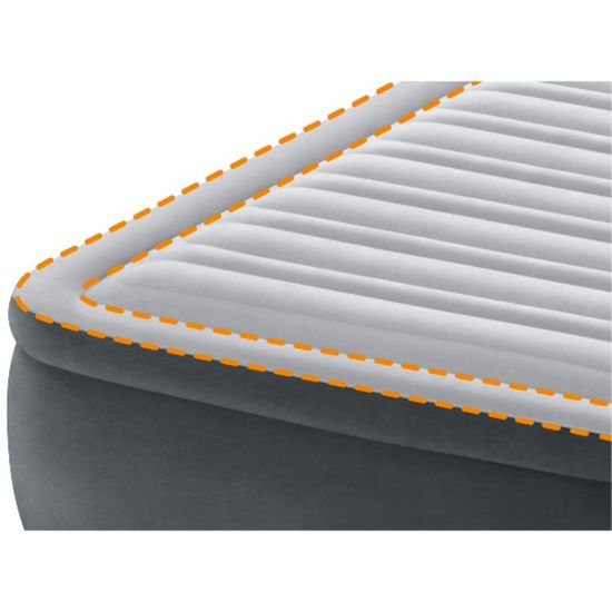 Надувная кровать INTEX Comfort-Plush, встроенный насос 220В, 137 x 191 x 33 см, 272 кг, изображение 8