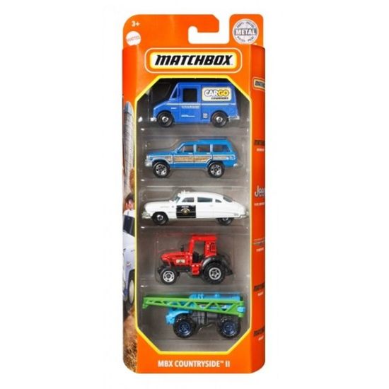 Набор базовых машинок HOT WHEELS Matchbox, в ассортименте, 5машин, изображение 2