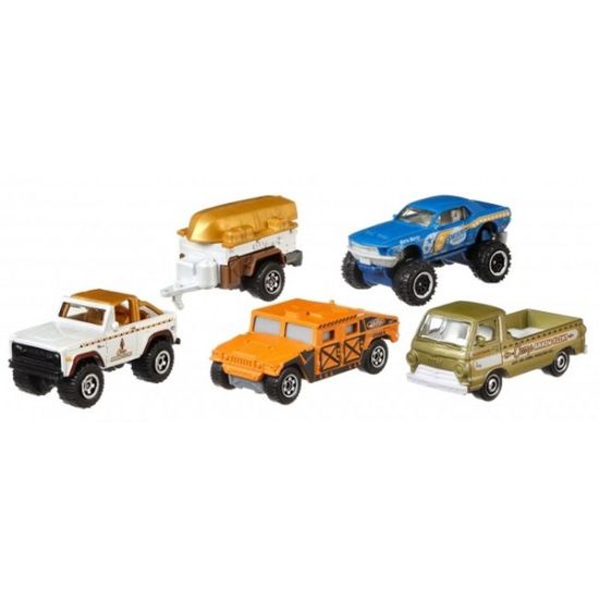 Набор базовых машинок HOT WHEELS Matchbox, в ассортименте, 5машин, изображение 5