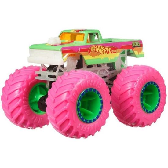 Masina de baza HOT WHEELS Monster Trucks, luminiscenta, asortiment, 3 image