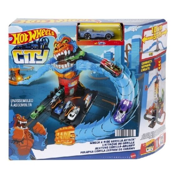 Set de joaca HOT WHEELS Salvare de gorila, asortiment, 4 image