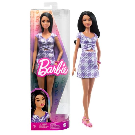 Кукла Barbie MATTEL Модница с черными волосами, изображение 7