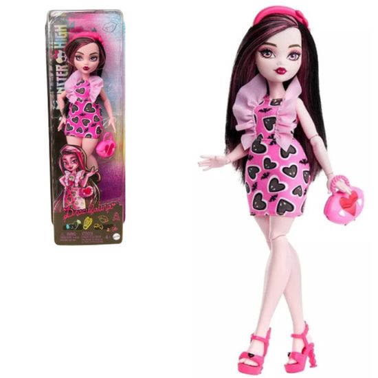 Papusa Barbie MATTEL Monster Hight, asortiment, 2 image