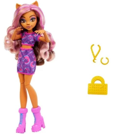 Papusa Barbie MATTEL Monster Hight, asortiment, 9 image