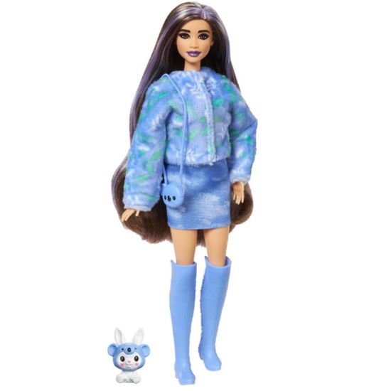 Papusa Barbie MATTEL Cutie Reveal, Iepuras In costum de koala de plus, 7 image