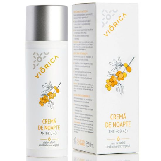 Крем ночной VIORICA Против морщин 45+, 50 мл
