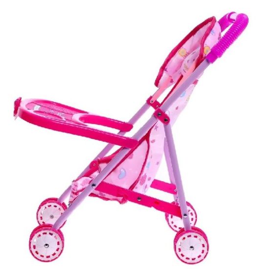 Прогулочная коляска для кукол ESSA, розовый, изображение 3