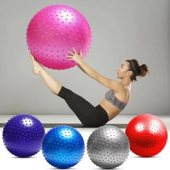 Мяч гимнастический массажный ESSA, Д 55 см, изображение 2