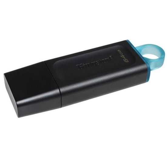 Накопитель KINGSTON USB 3.2, DataTraveler Exodia, Black/Blue, 64 GB, изображение 2