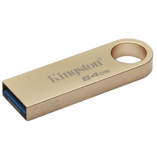 Накопитель KINGSTON USB 3.0, DataTraveler SE9 G3, Gold, 64 GB, изображение 2