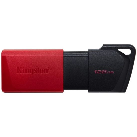 Накопитель KINGSTON USB 3.2, DataTraveler Exodia M, Black/Red, 128 GB