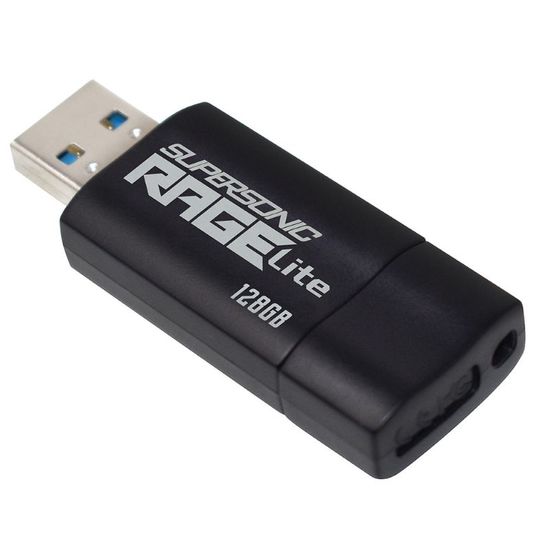 Накопитель PATRIOT USB 3.2, Supersonic Rage Lite, Black, 128 GB, изображение 4