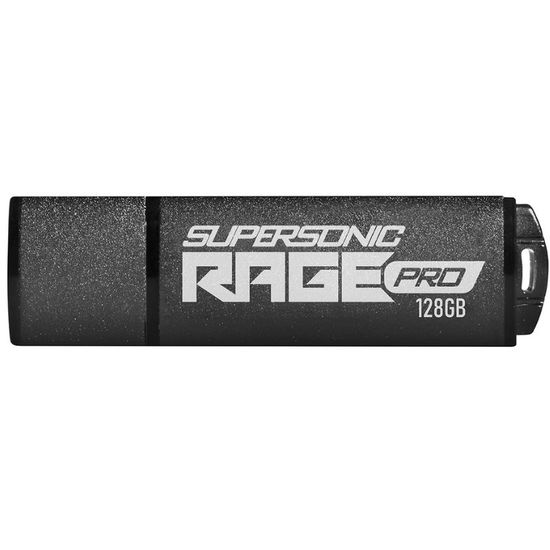 Накопитель PATRIOT USB 3.2, Supersonic Rage Pro, Black, 128 GB