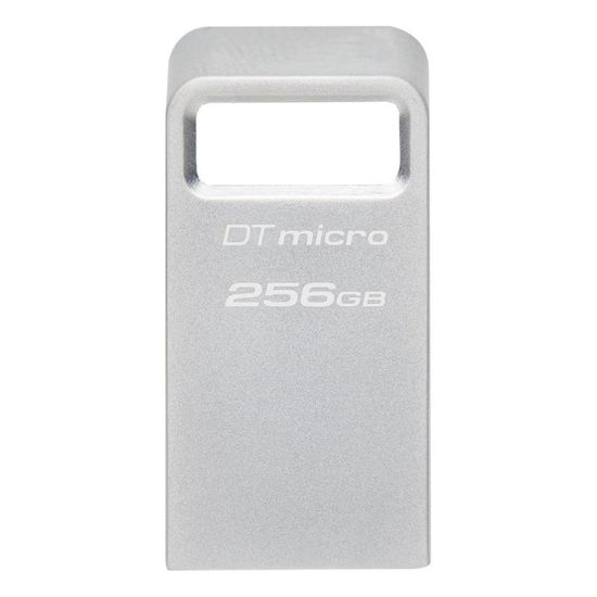 Накопитель KINGSTON USB 3.2, DataTraveler Micro G2, Metal casing, 256 GB