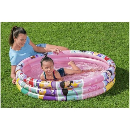 Piscina gonflabila pentru copii Bestway Printesele Disney, 122 х 25 cm, 4 image