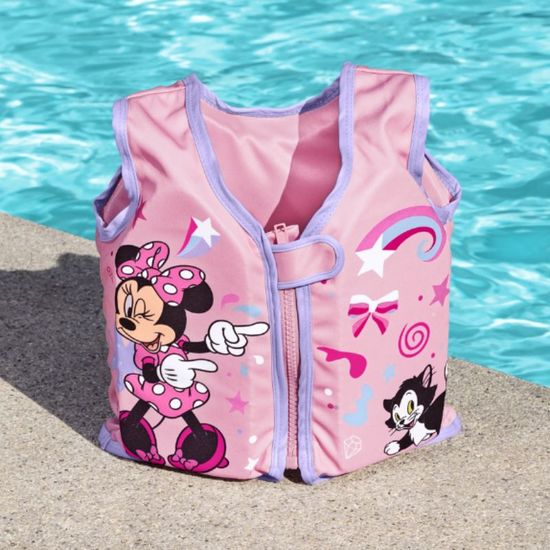 Vesta de inot din material textil Bestway Minnie Mouse, 51 x 26 x 34 cm, 5 image