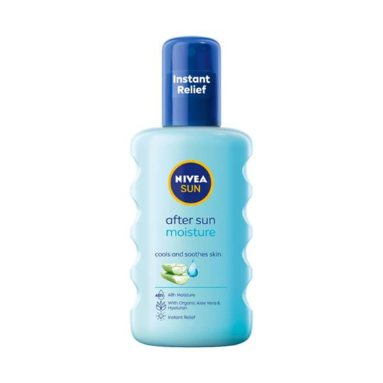 Spray protectie dupa plaja Nivea SUN, hidratant, 200 ml