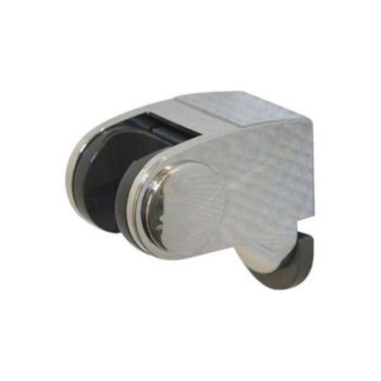 Suport pentru dus Tendance, de montat pe perete, reglabil, ABS, crom, 6.9x5.8 cm