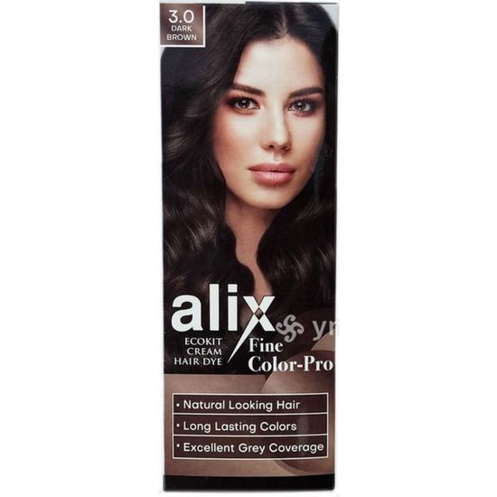 Vopsea pentru par ALIX Maro inchis 3.0, 50ml