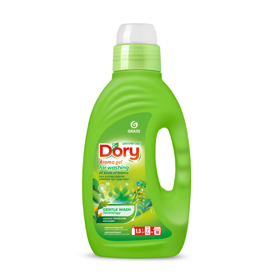 Концентрированный стиральный порошок GRASS DORY, жидкий, для всех видов одежды, 1,5 л
