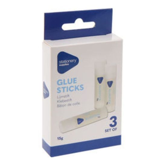 Set lipici solid tip creion Free&Easy, 15 g, 3 buc