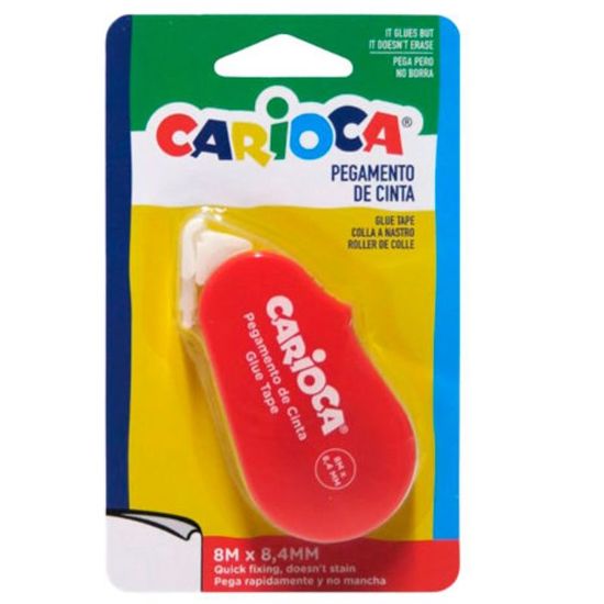 Banda adeziva Carioca, blister, 8 m х 8.4 mm