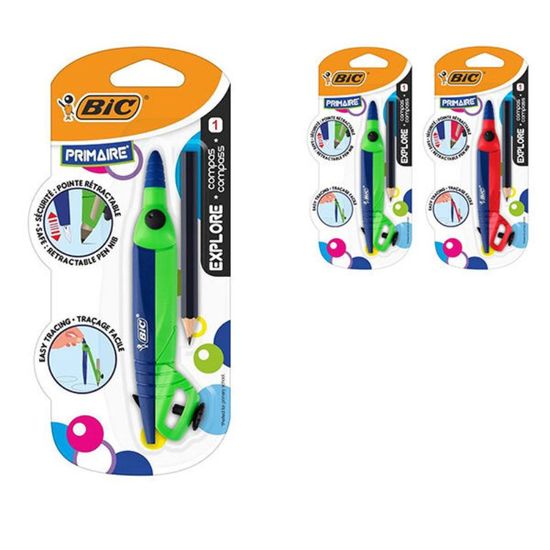 Compas BIC Explore compas si un creion