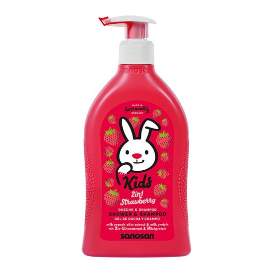 Gel de dus SANOSAN KIDS Bath&Shampoo Capsuna 400 ml