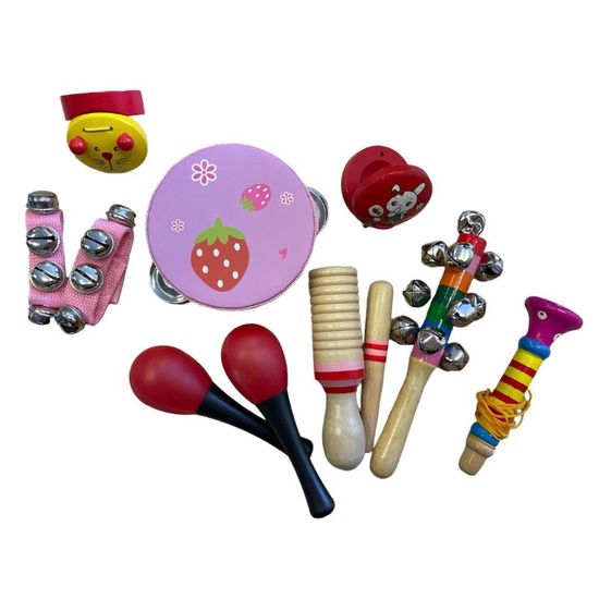 Set de instrumente muzicale din lemn CT-045