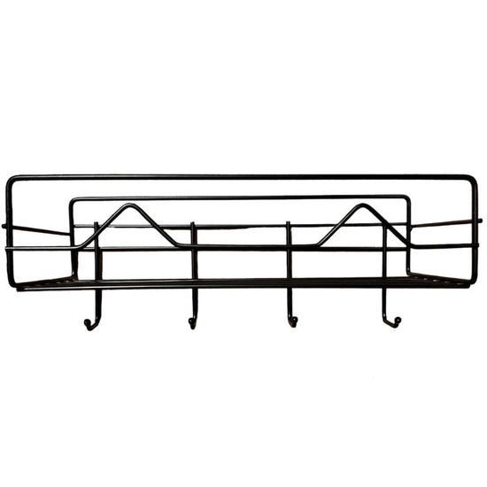 Raft suspendat cu carlige CY-0179, 27 x 10 x 11 cm