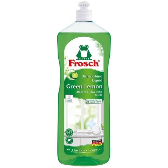 Detergent de vase FROSCH Green Lemon, 1000ml