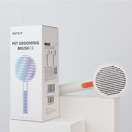 Щетка для собак и кошек PETKIT Pet Grooming Brush 2, белый, изображение 4