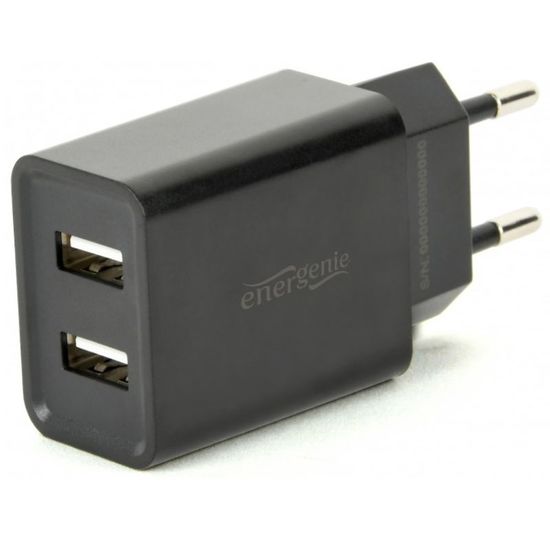 Incarcator GEMBIRD EG-U2C2A-03-BK, negru