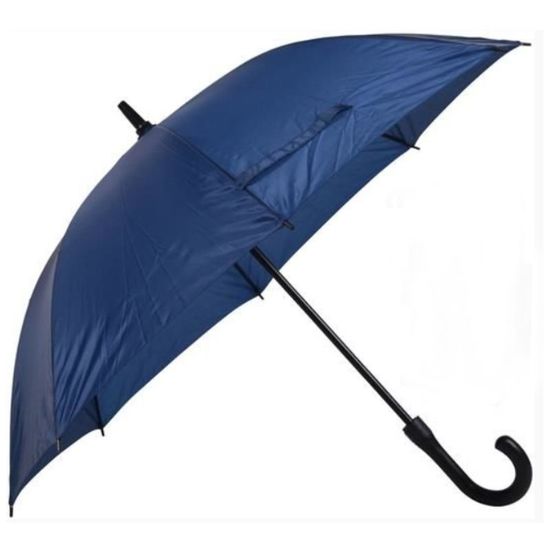 Umbrela pentru barbati, monocolora, maner-carlig, D 114 cm, 2 image