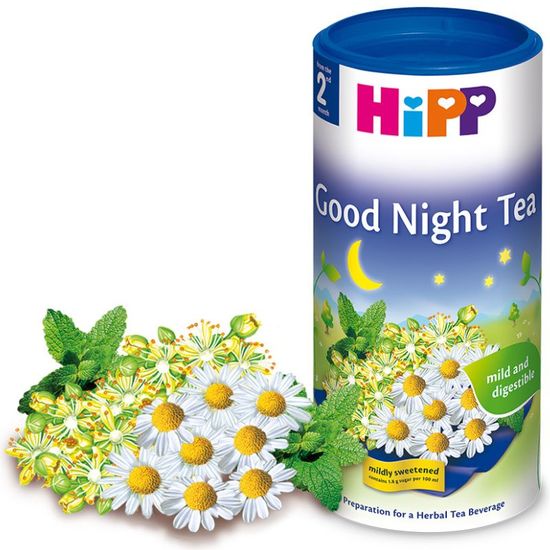 Ceai pentru copii HIPP Good Night, de la 4 luni, 200 g