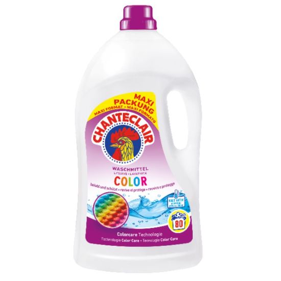 Detergent de rufe CHANTECLAIR Color, 80 de spalari, 3600 ml