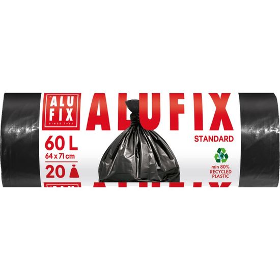 Мешки для мусора ALUFIX, 60л, 20шт